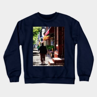 Alexandria VA - Quaint St Crewneck Sweatshirt